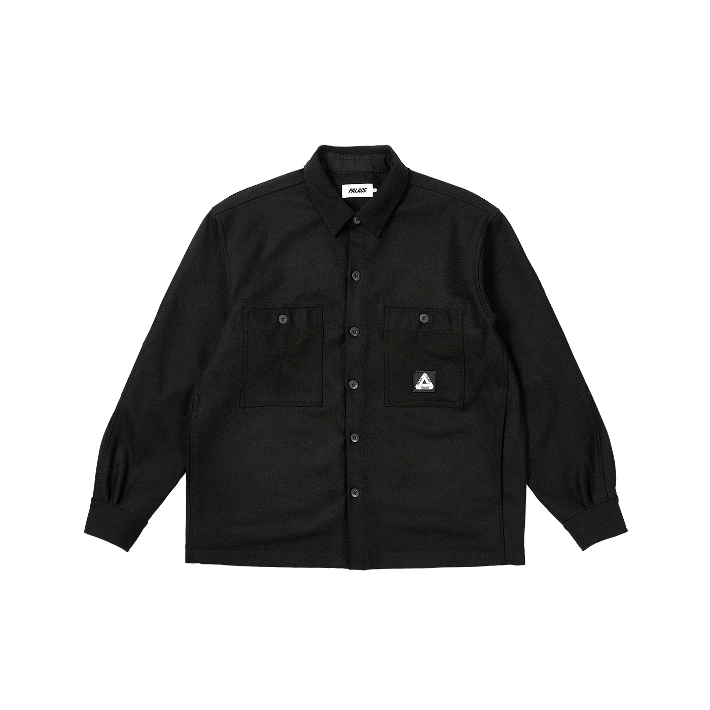 Thumbnail WOOL SHIRT JACKET BLACK one color