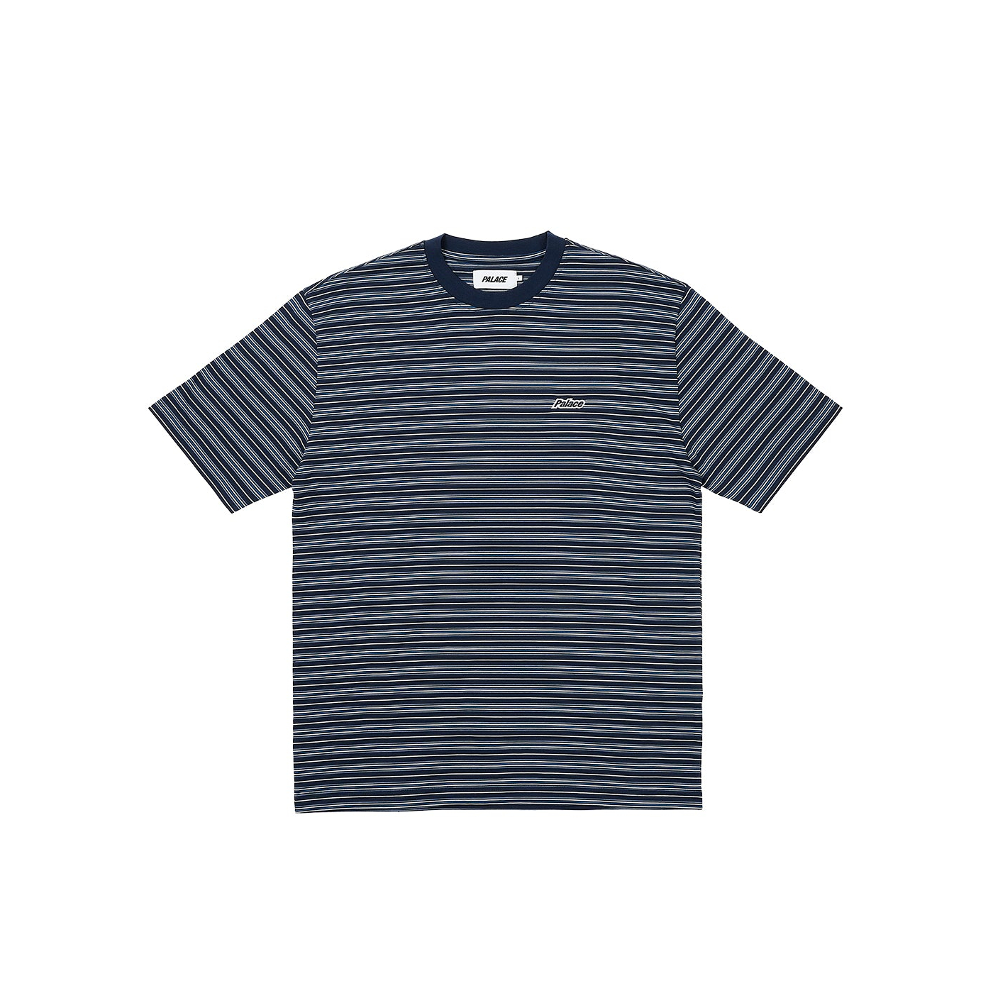 Thumbnail BOXY STRIPE T-SHIRT NAVY one color