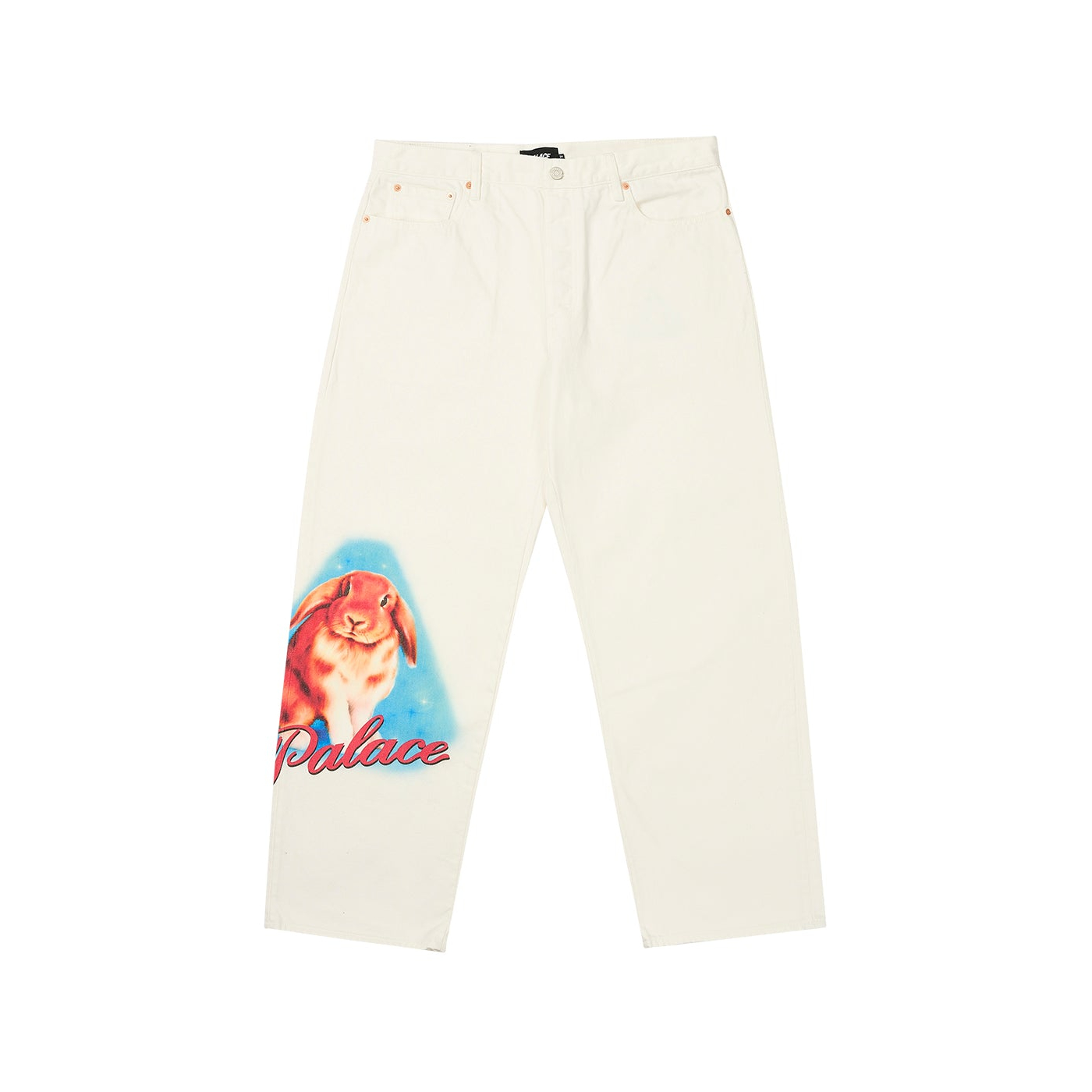 Thumbnail PHUMPER P90 BAGGY JEAN WHITE one color