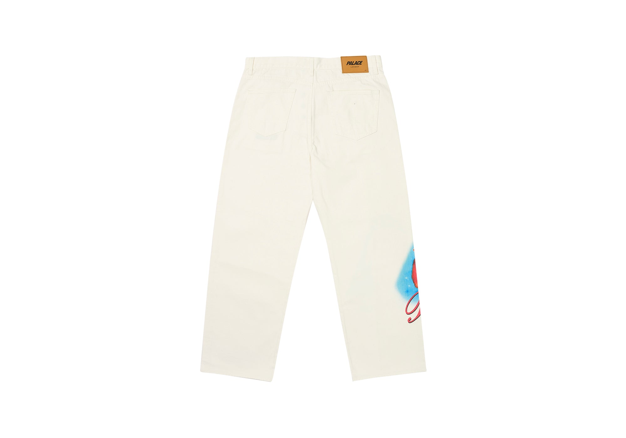 Phumper P90 Baggy Jean White - Spring 2024 - Palace Community