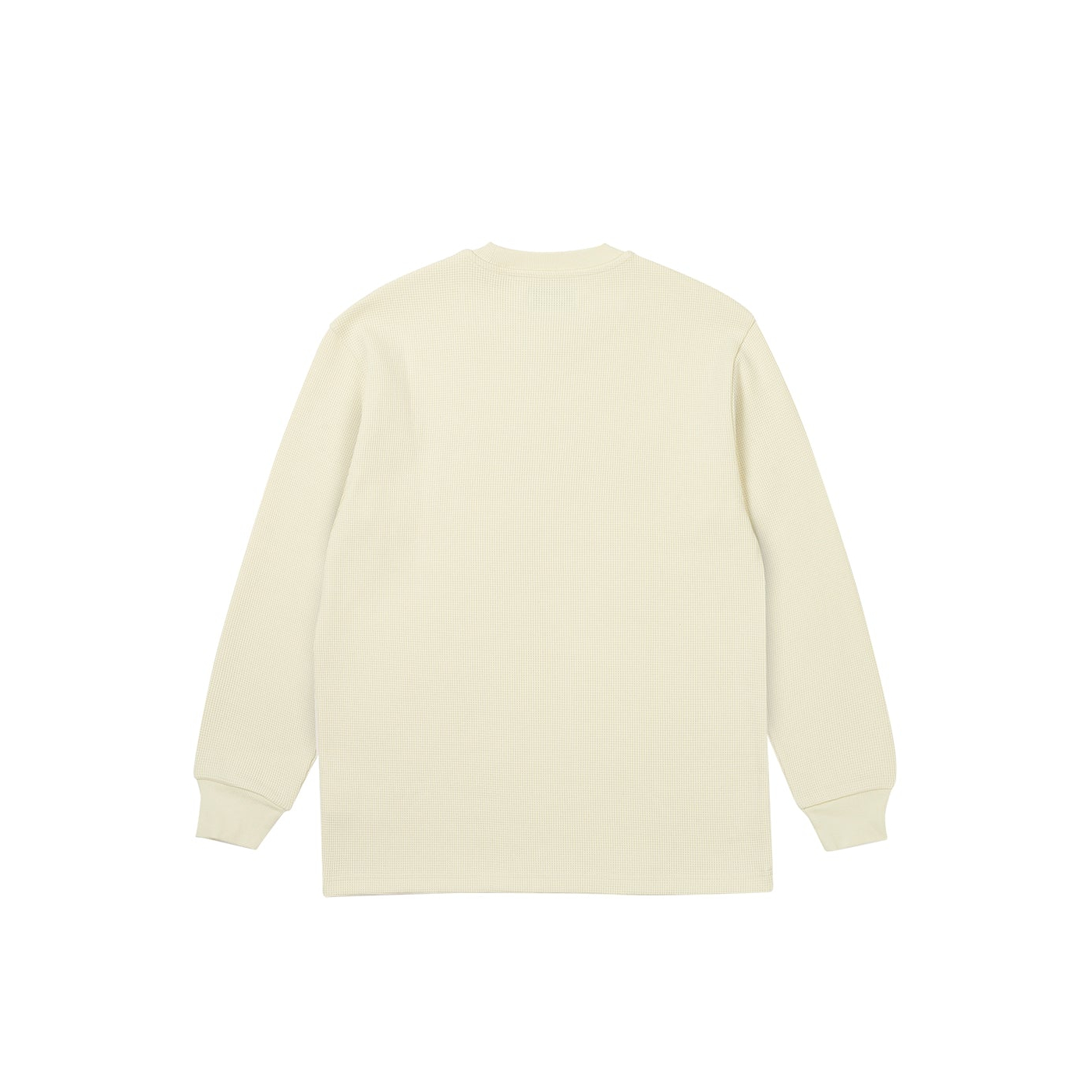 Thumbnail WAFFLE LONGSLEEVE SOFT WHITE one color