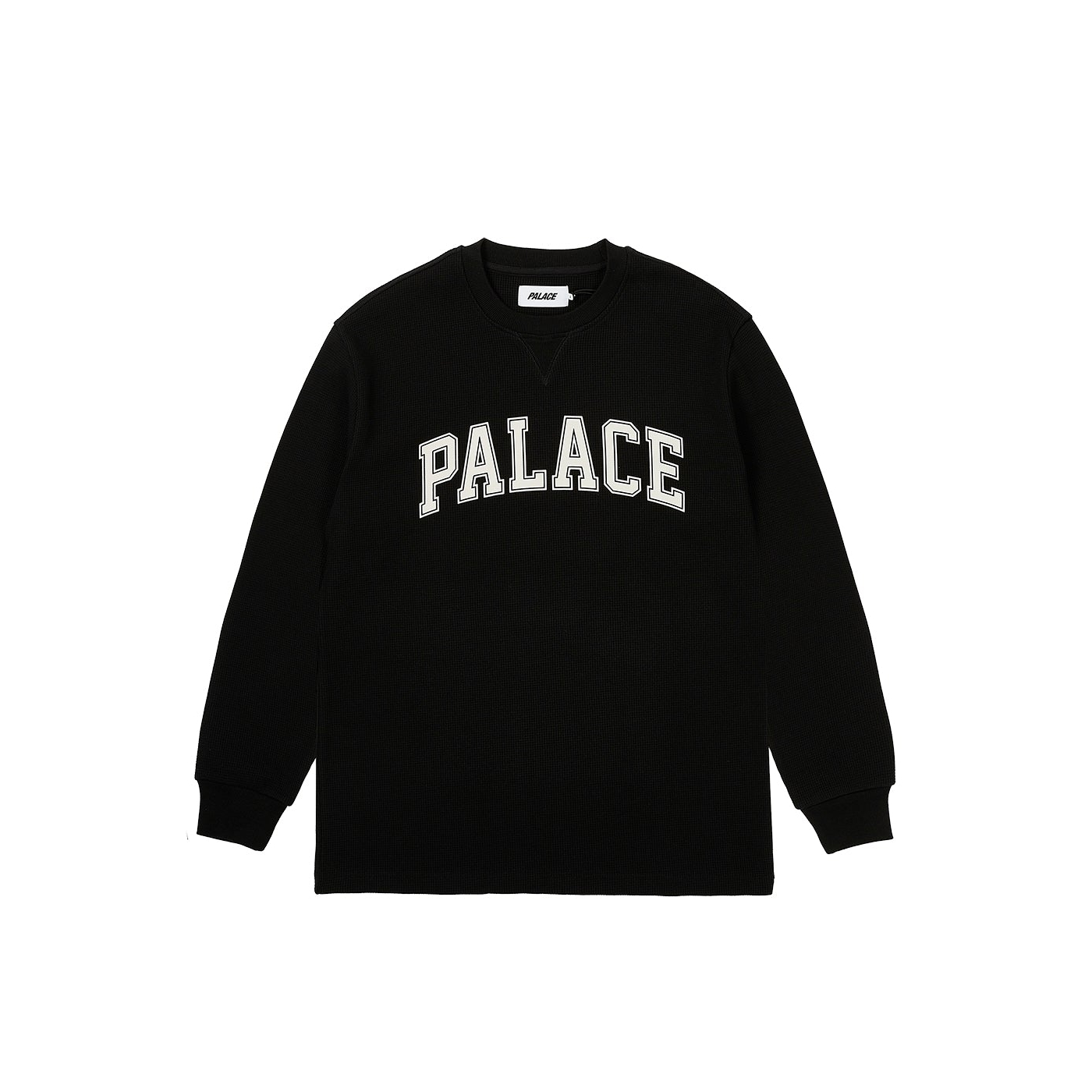 Thumbnail WAFFLE LONGSLEEVE BLACK one color