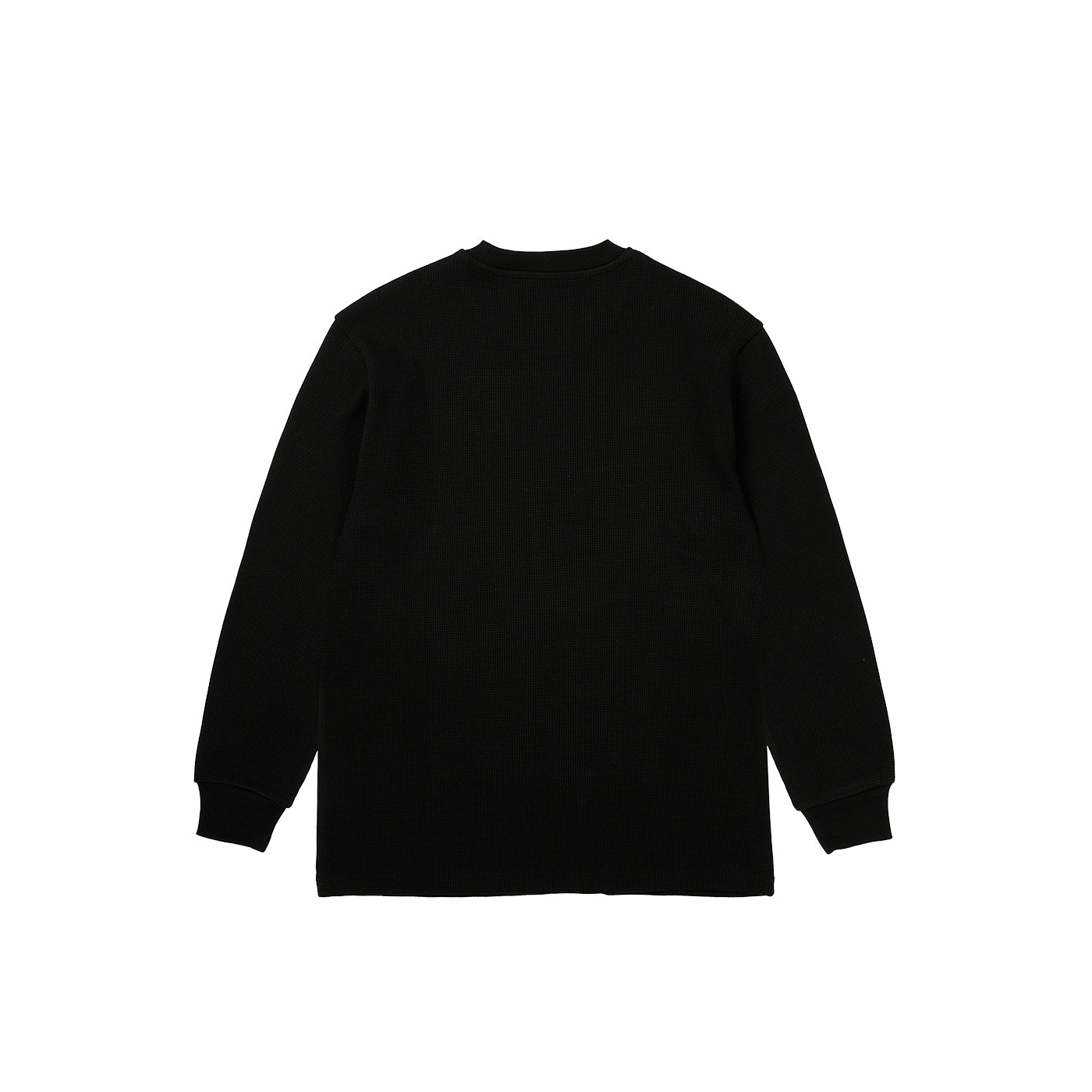 Thumbnail WAFFLE LONGSLEEVE BLACK one color