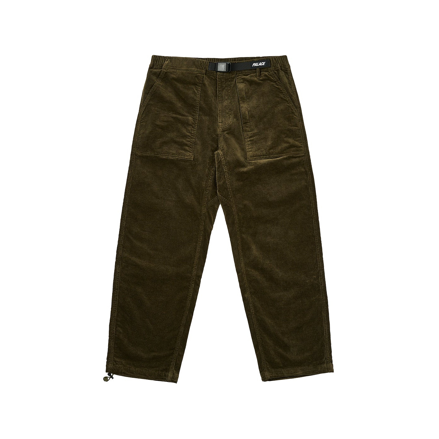 Thumbnail CORDUROY BELTER TROUSER THE DEEP GREEN one color