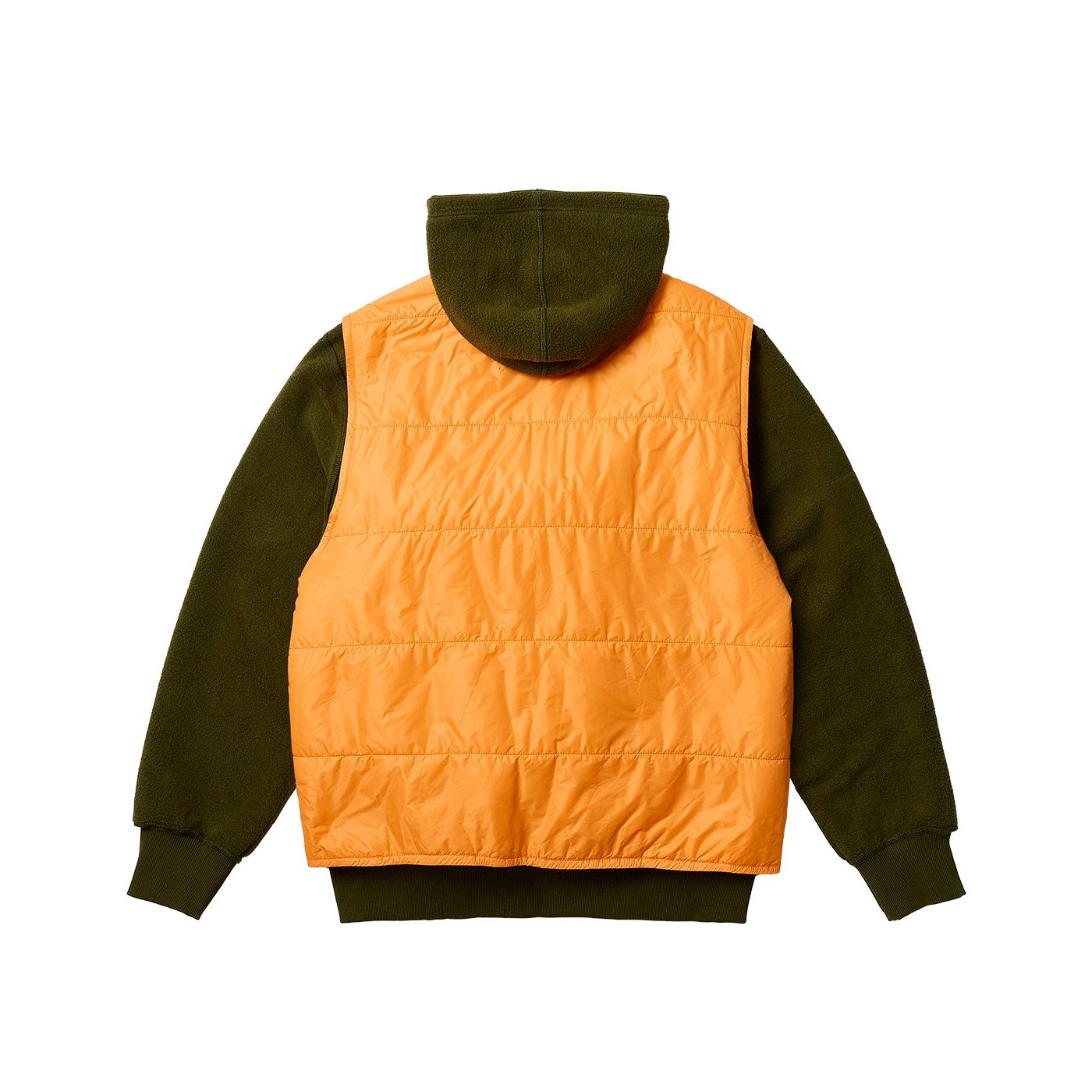 Thumbnail REVERSIBLE VEST HOOD THE DEEP GREEN one color