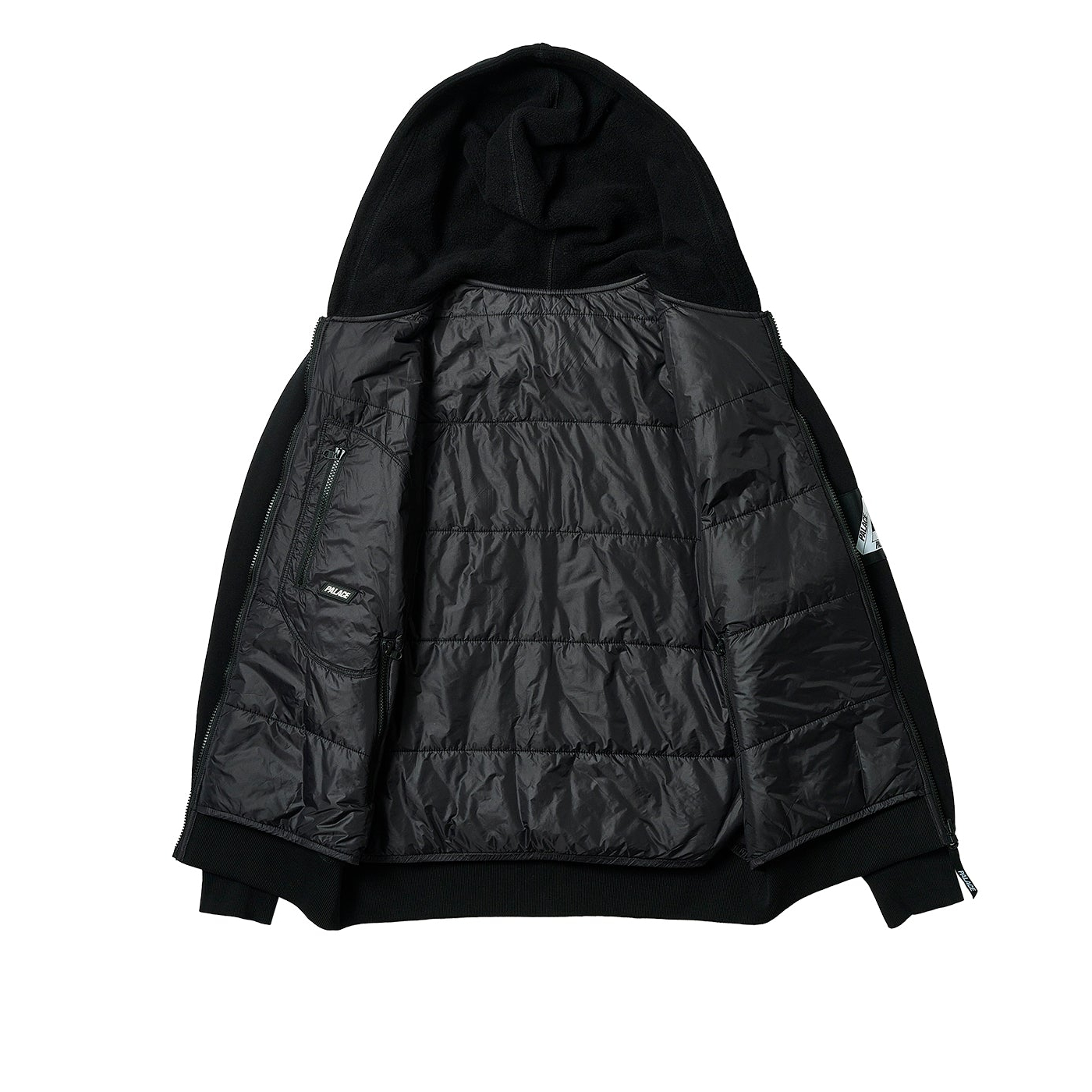 Thumbnail REVERSIBLE VEST HOOD BLACK one color