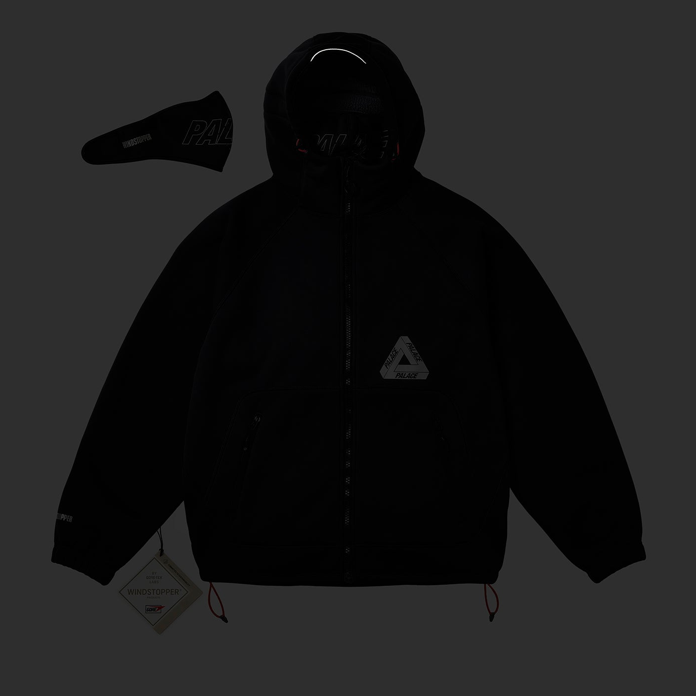 Thumbnail GORE-TEX WINDSTOPPER JACKET BLACK one color