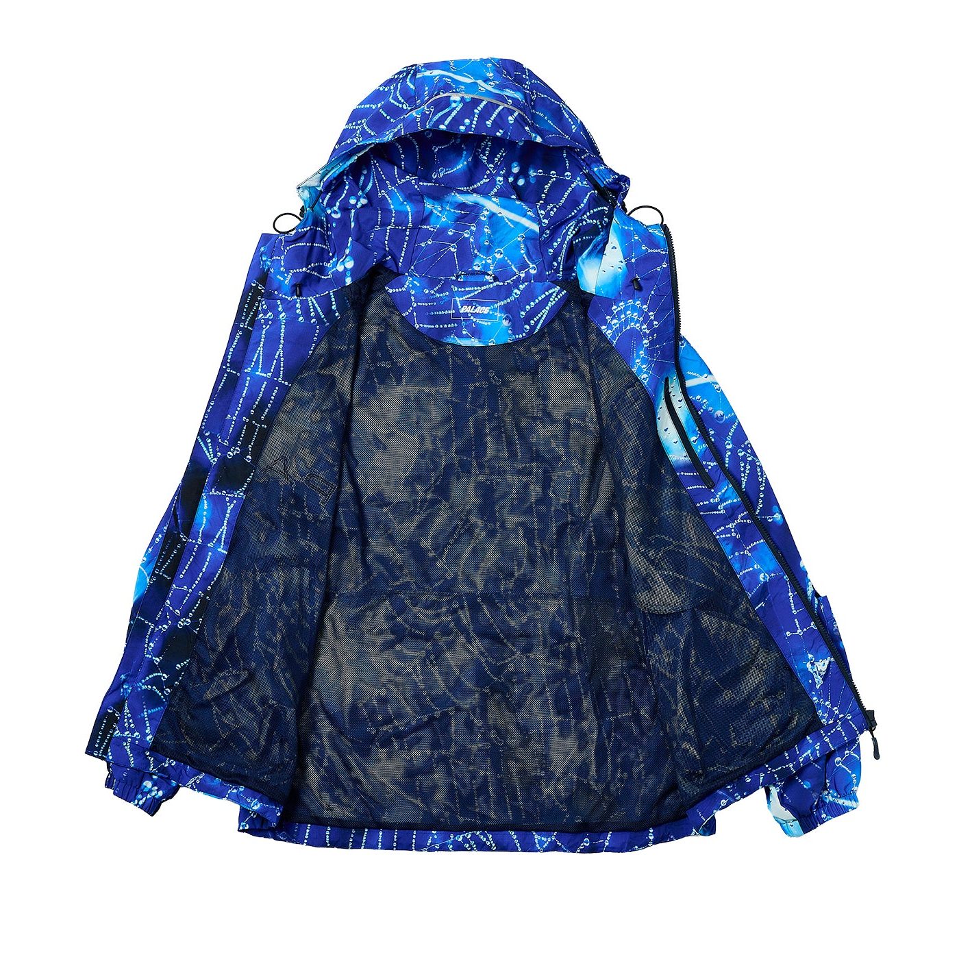 Thumbnail ARC SHELL HOODED JACKET SPIDER WEB BLUE one color