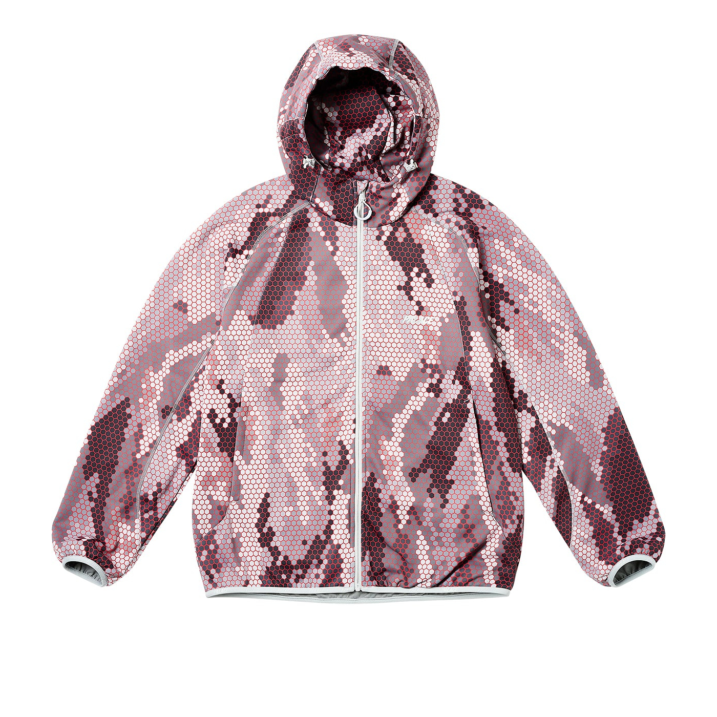 Thumbnail P-TEC FLEECE JACKET HEXA CAMO GREY one color