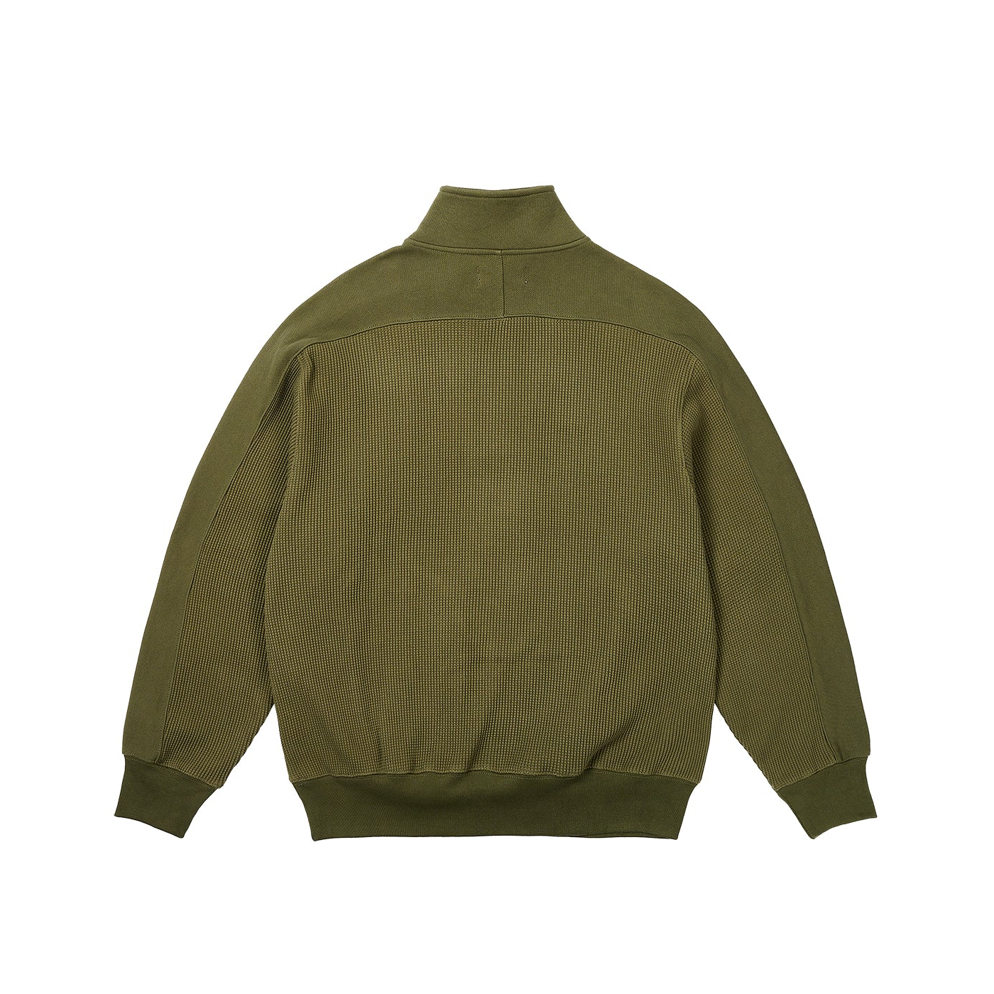 Thumbnail WAFFLE ON 1/4 ZIP THE DEEP GREEN one color