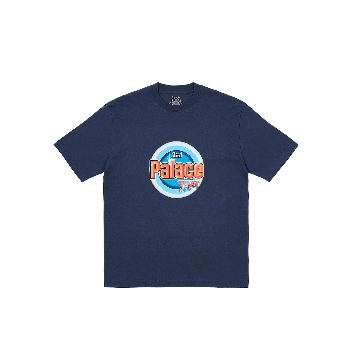 Thumbnail WASHED T-SHIRT NAVY one color