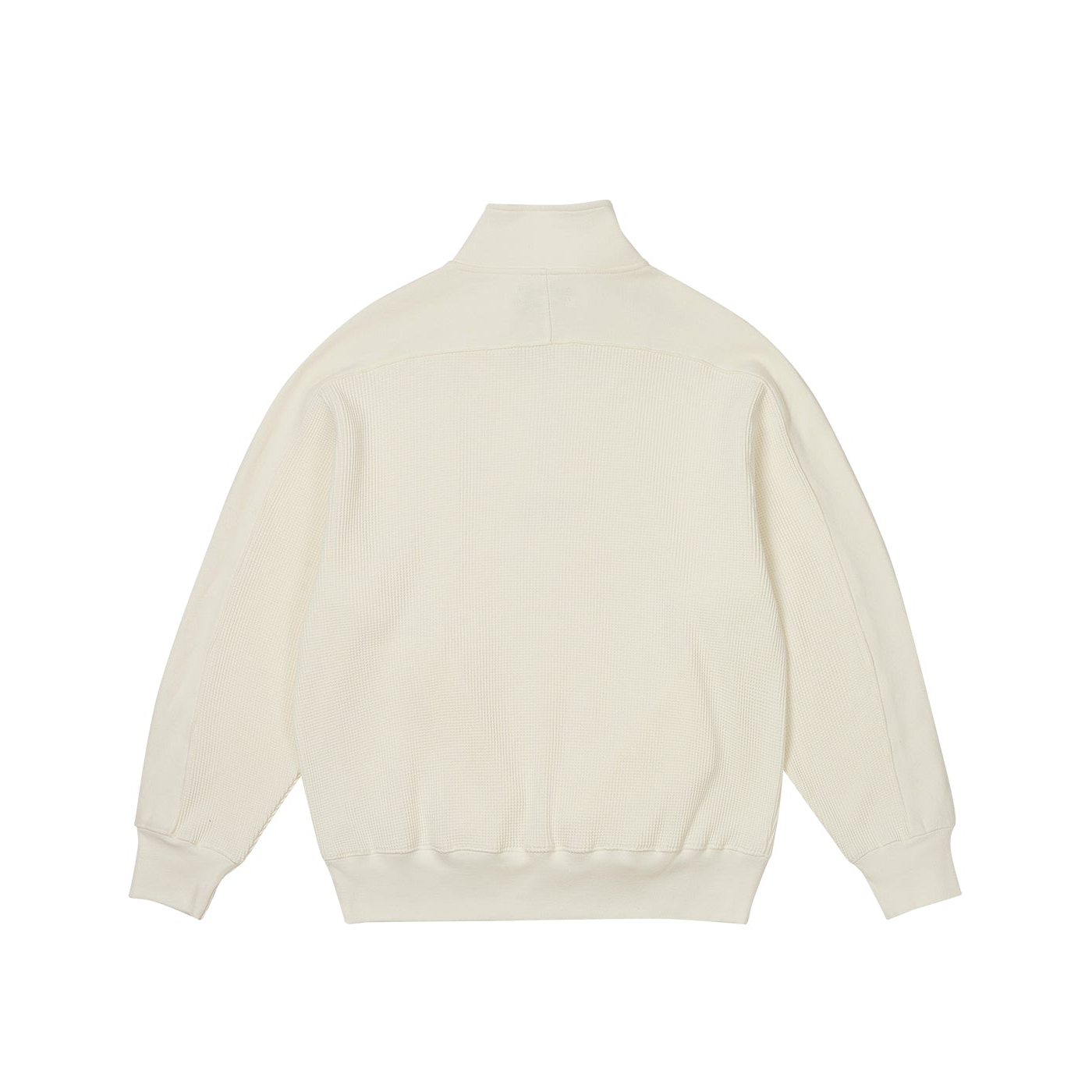 Thumbnail WAFFLE ON 1/4 ZIP WHITE one color