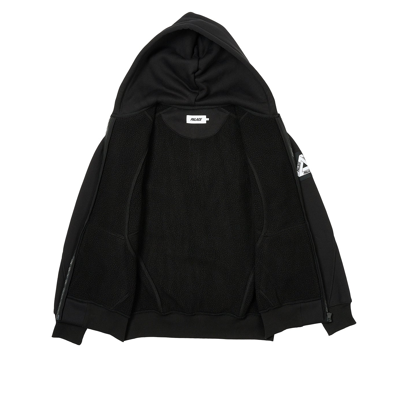 Thumbnail BONDED SHERPA ZIP HOOD BLACK one color