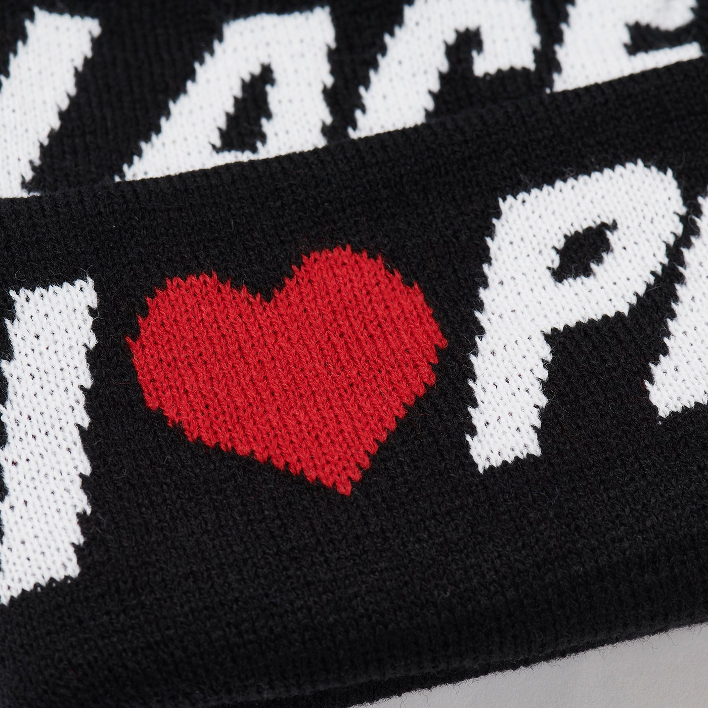 Thumbnail I LOVE PALACE BEANIE BLACK one color