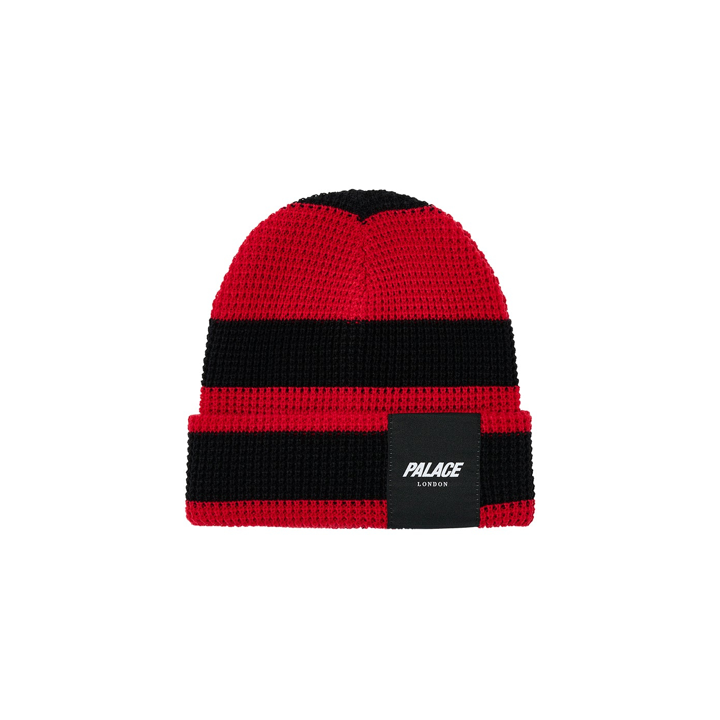 Thumbnail PALACE LONDON WAFFLE BEANIE RED / BLACK one color