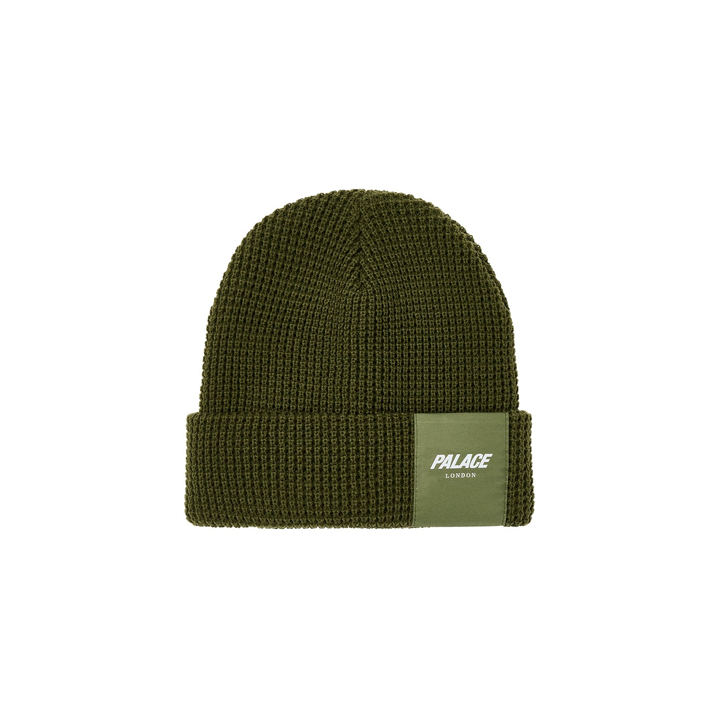 Thumbnail PALACE LONDON WAFFLE BEANIE THE DEEP GREEN one color