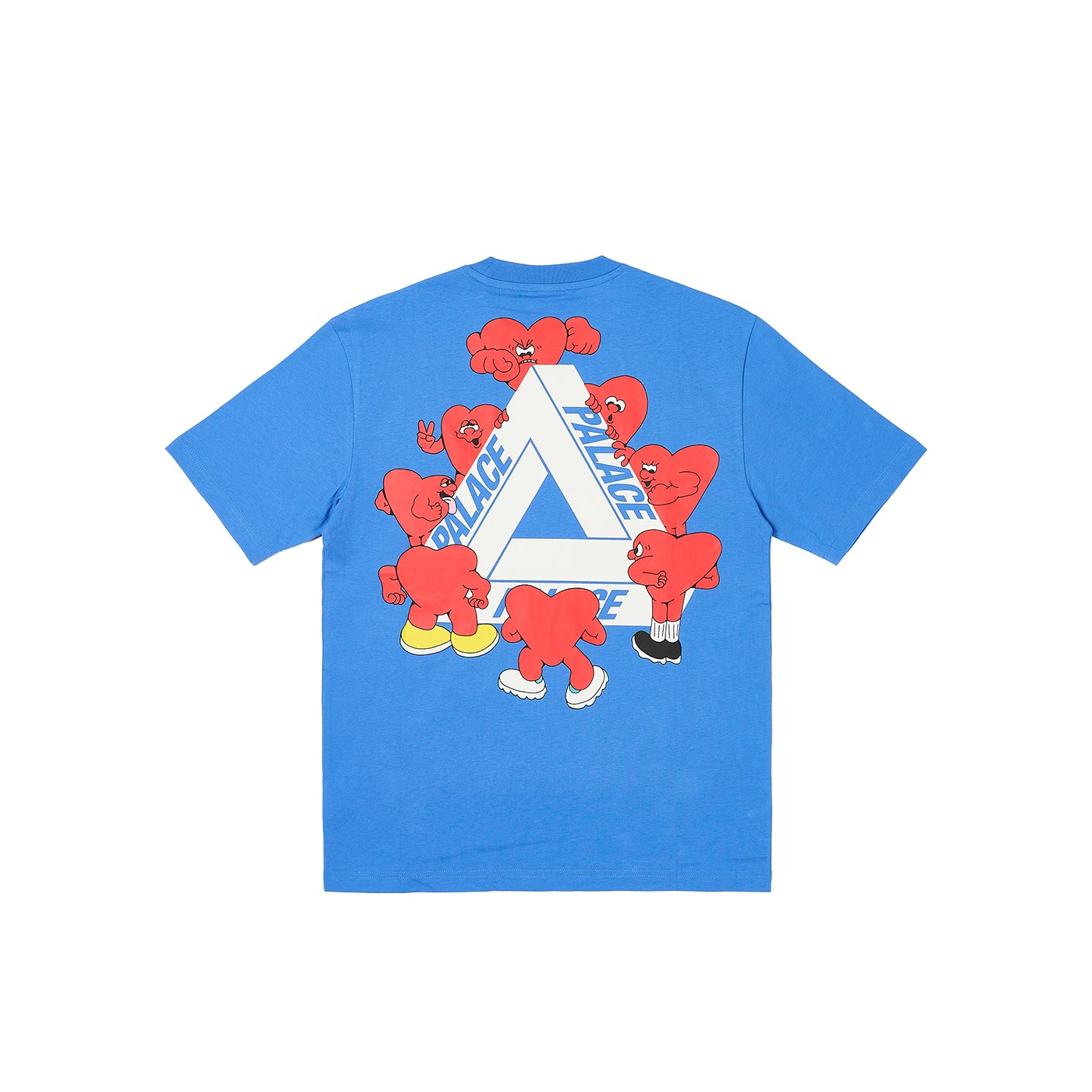 Thumbnail TRI-HEARTS T-SHIRT PALATIAL BLUE one color