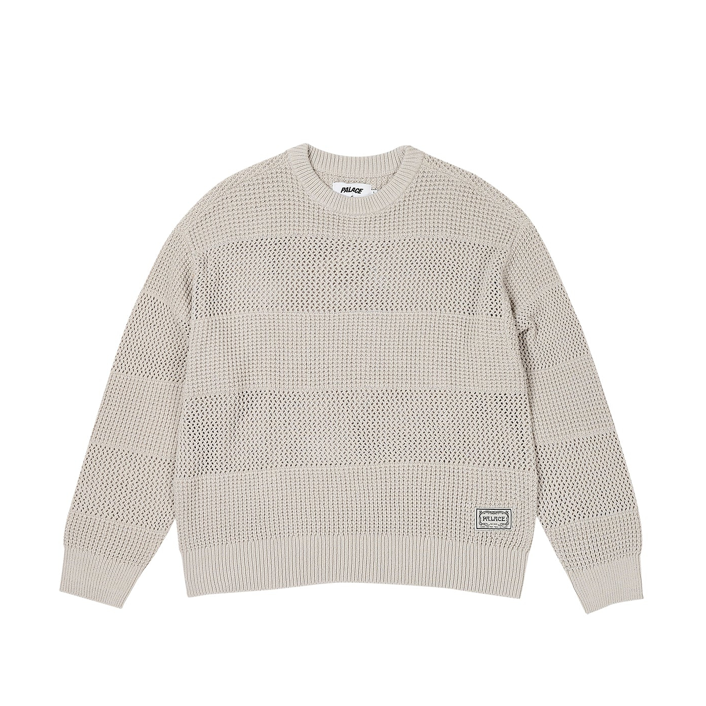 Thumbnail OPEN STRIPE KNIT GREY one color