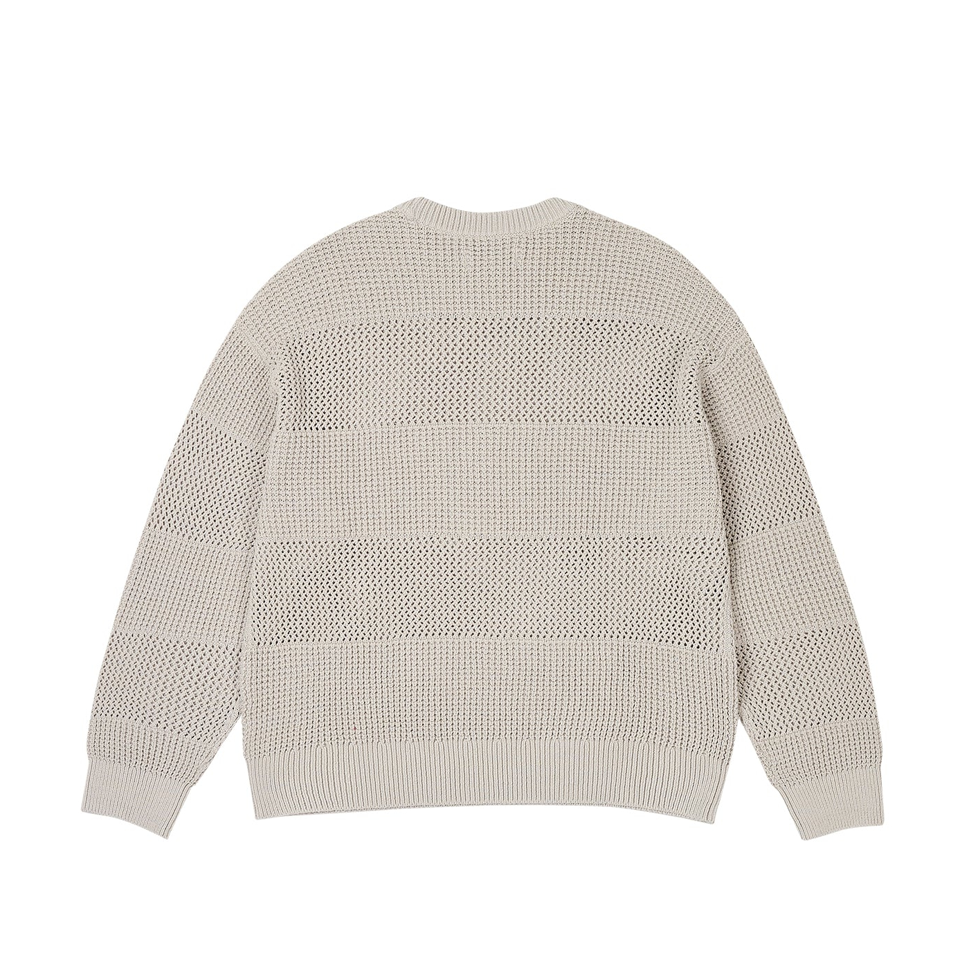 Thumbnail OPEN STRIPE KNIT GREY one color