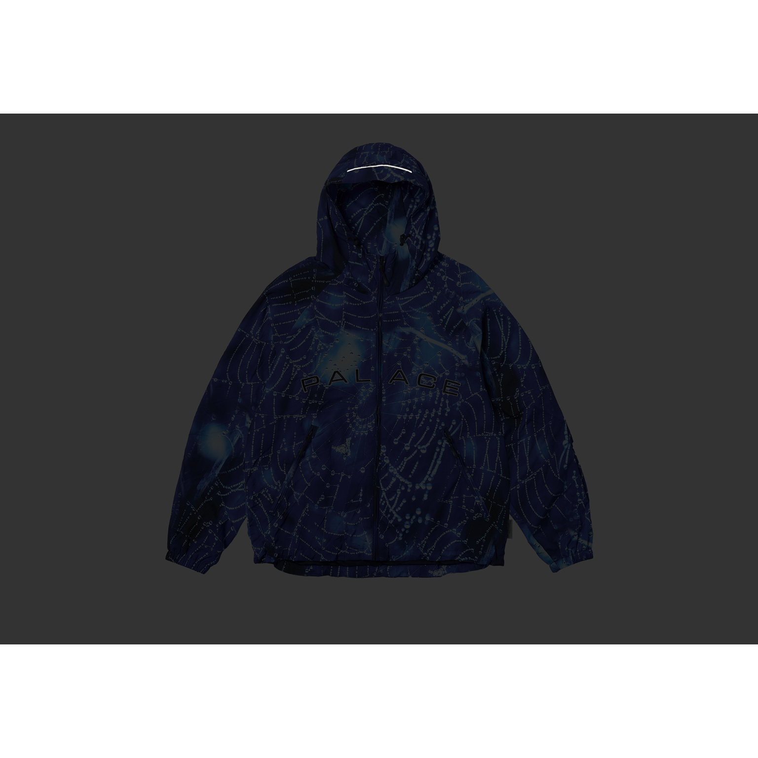 Thumbnail ARC SHELL HOODED JACKET SPIDER WEB BLUE one color