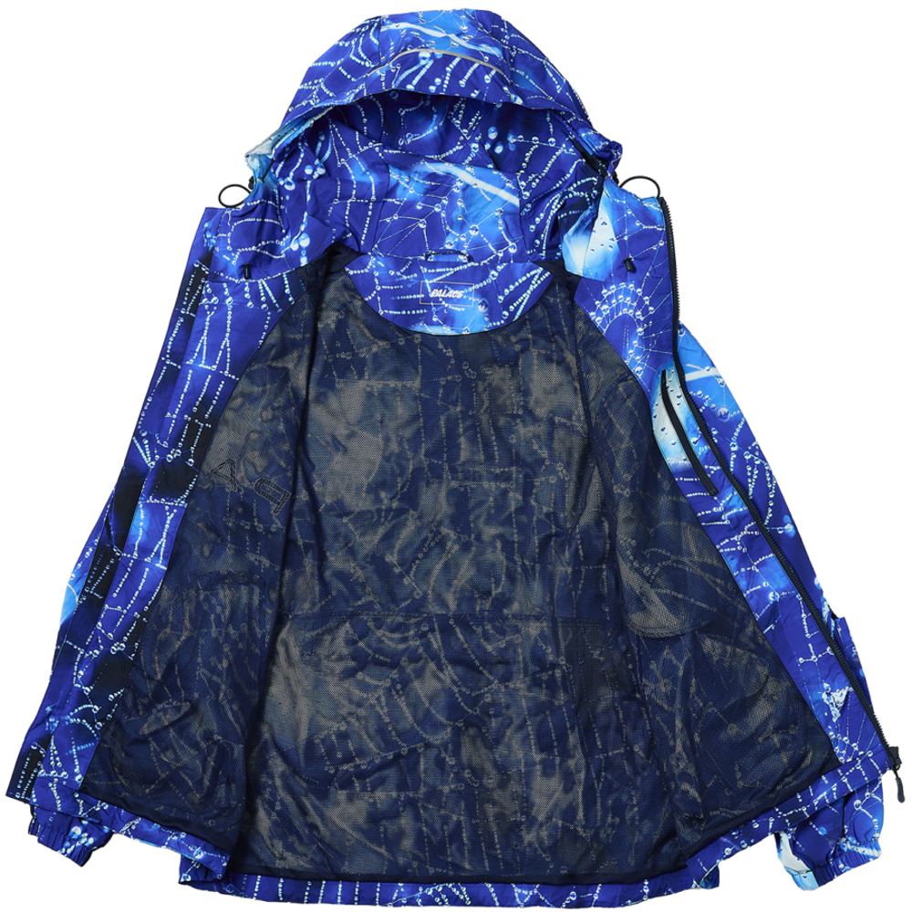 Thumbnail ARC SHELL HOODED JACKET SPIDER WEB BLUE one color