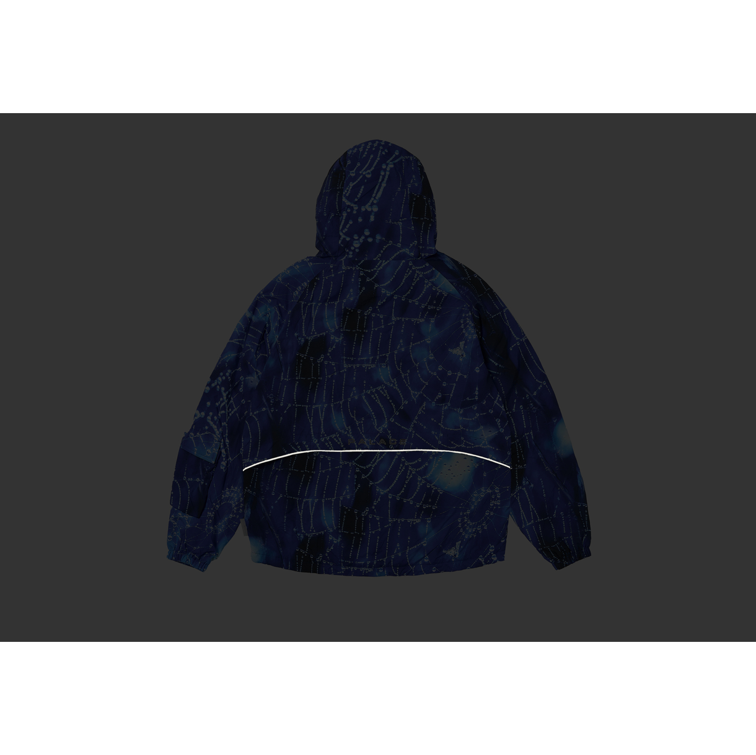 Thumbnail ARC SHELL HOODED JACKET SPIDER WEB BLUE one color