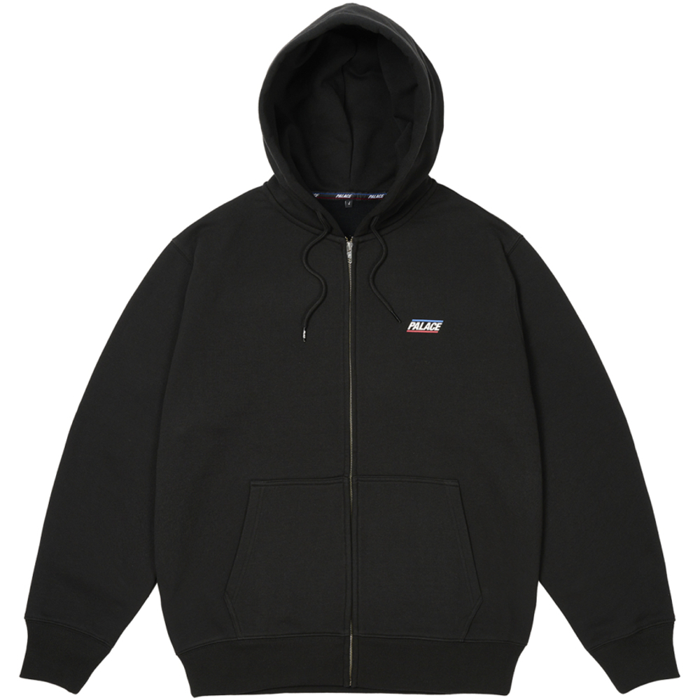 Thumbnail BASICALLY A ZIP HOOD BLACK one color