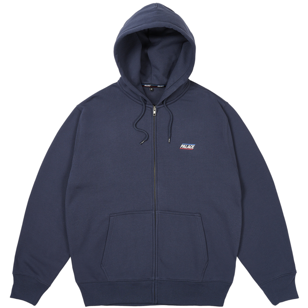 Thumbnail BASICALLY A ZIP HOOD NAVY one color