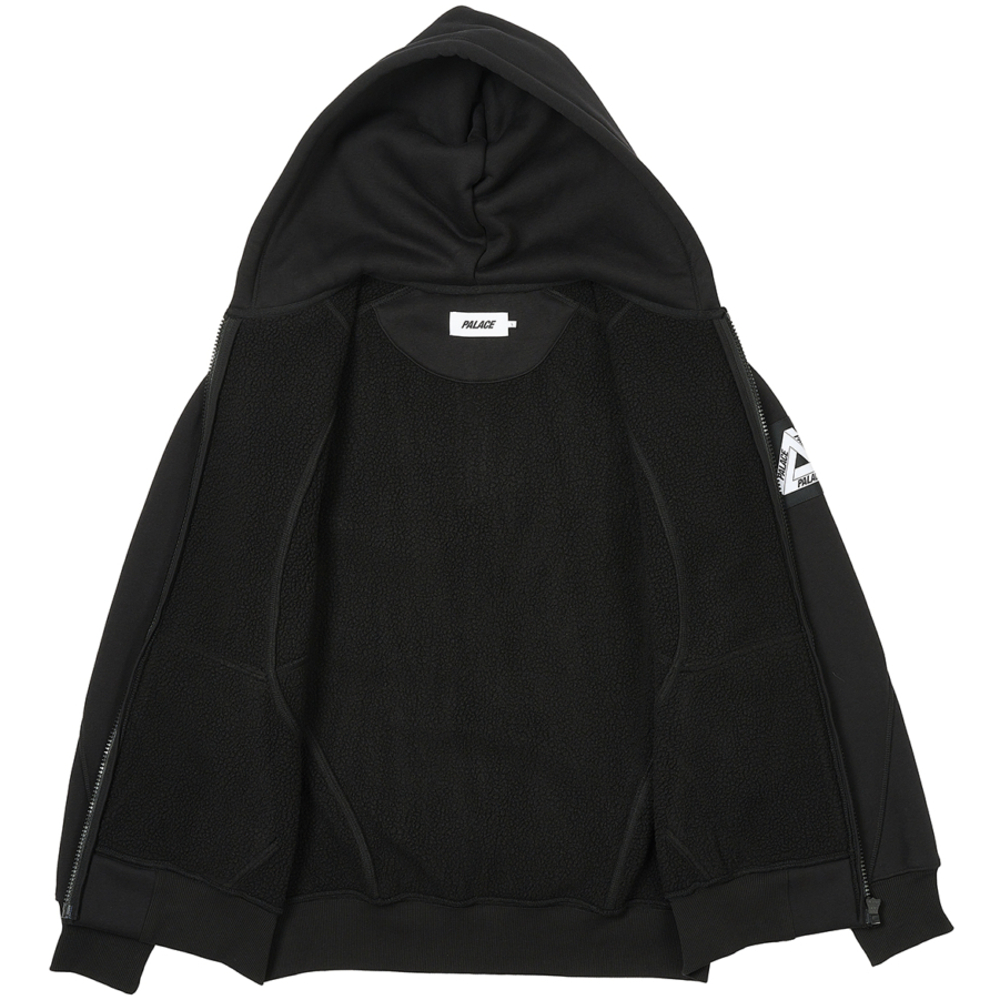 Thumbnail BONDED SHERPA ZIP HOOD BLACK one color