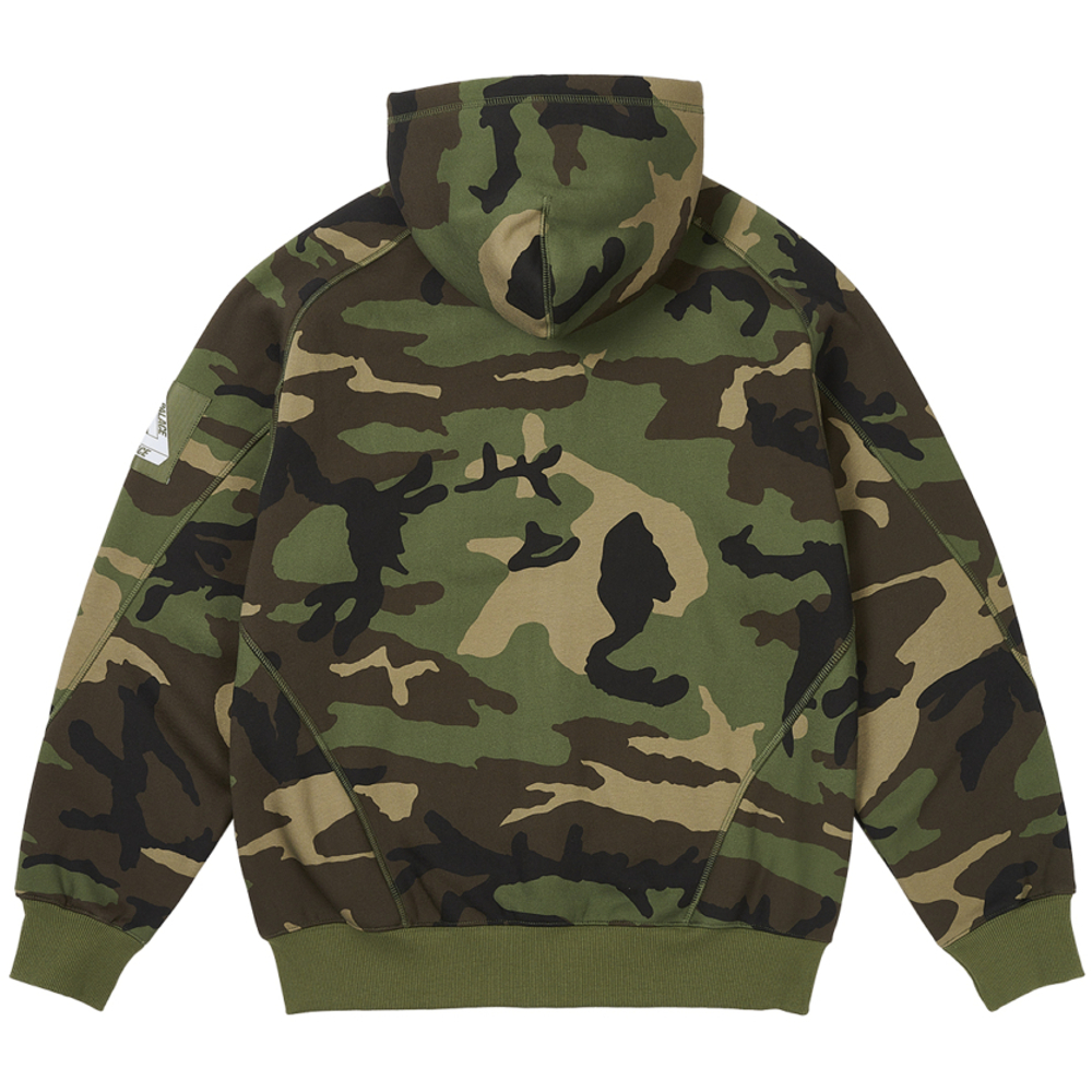 Thumbnail BONDED SHERPA ZIP HOOD CAMO one color