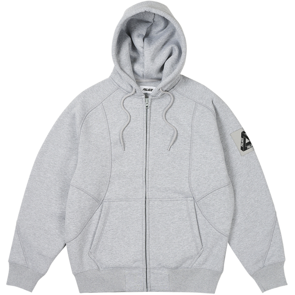 Thumbnail BONDED SHERPA ZIP HOOD GREY MARL one color