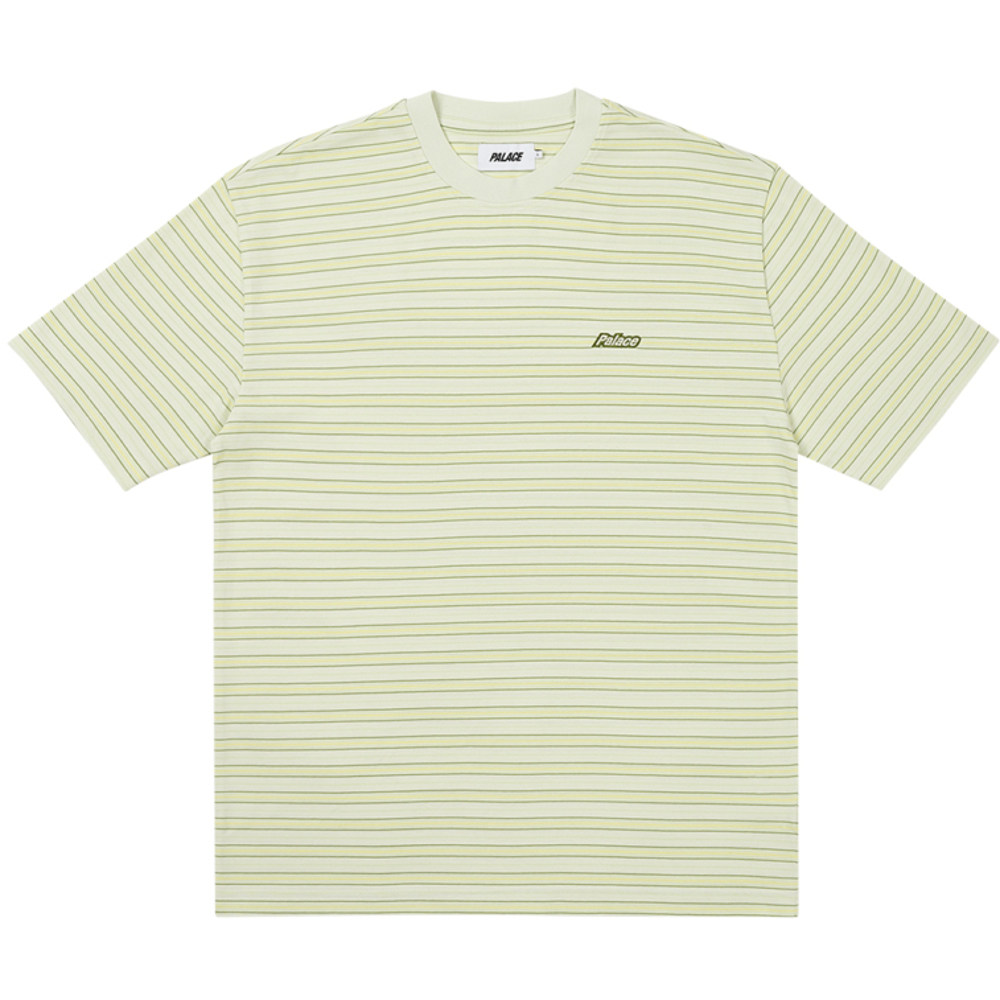 Thumbnail BOXY STRIPE T-SHIRT GREEN one color