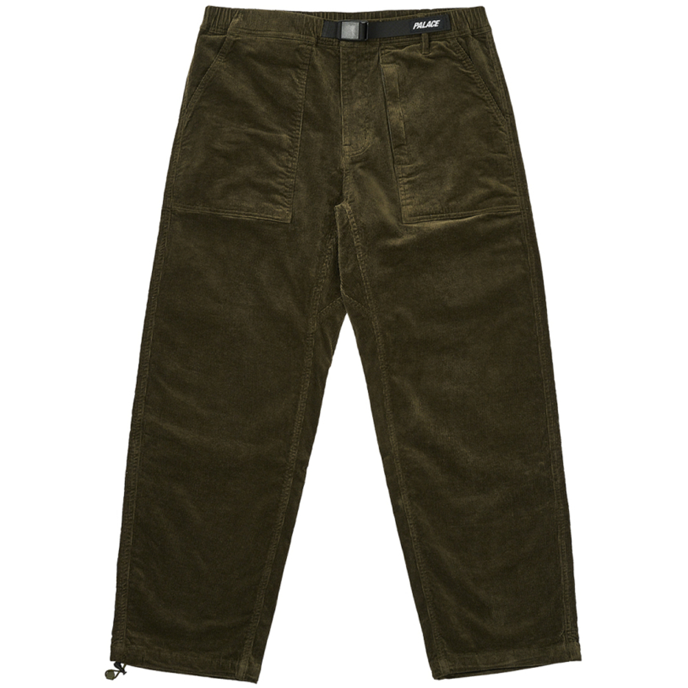 Thumbnail CORDUROY BELTER TROUSER THE DEEP GREEN one color