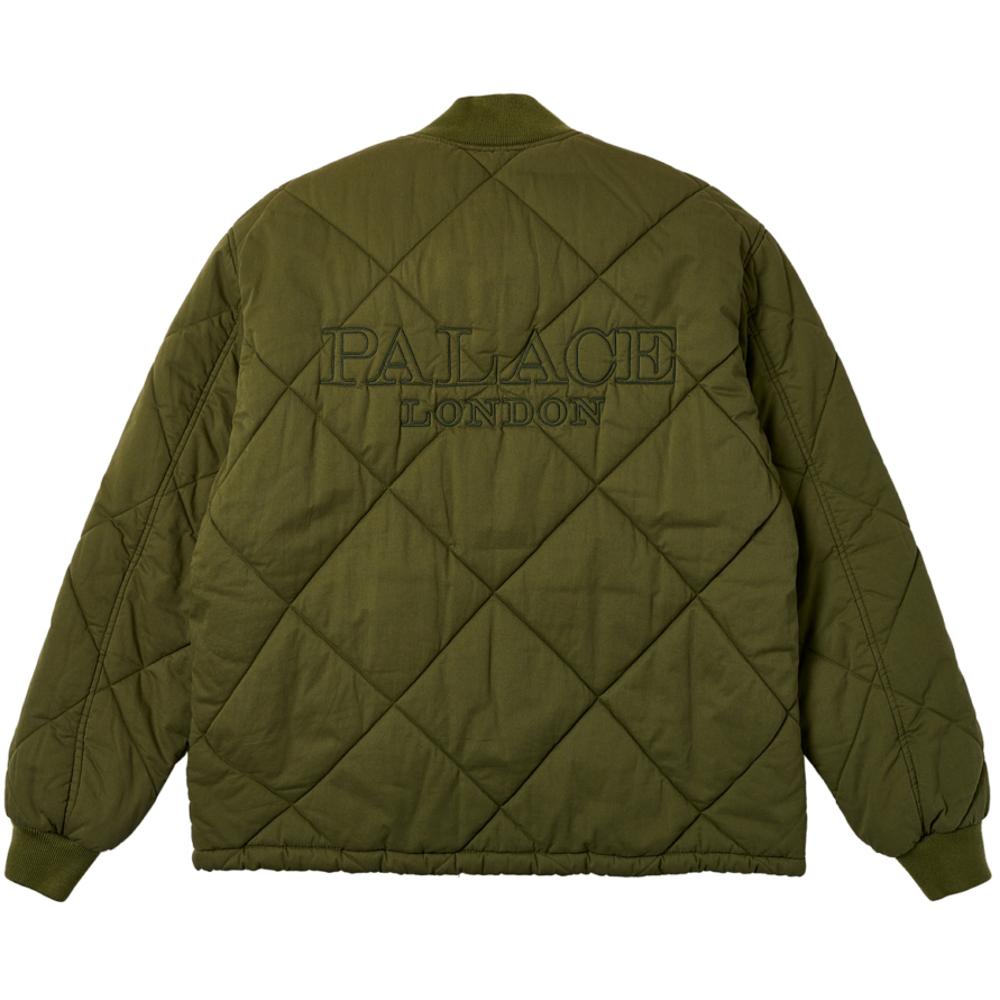 Thumbnail D-QUILT BOMBER THE DEEP GREEN one color