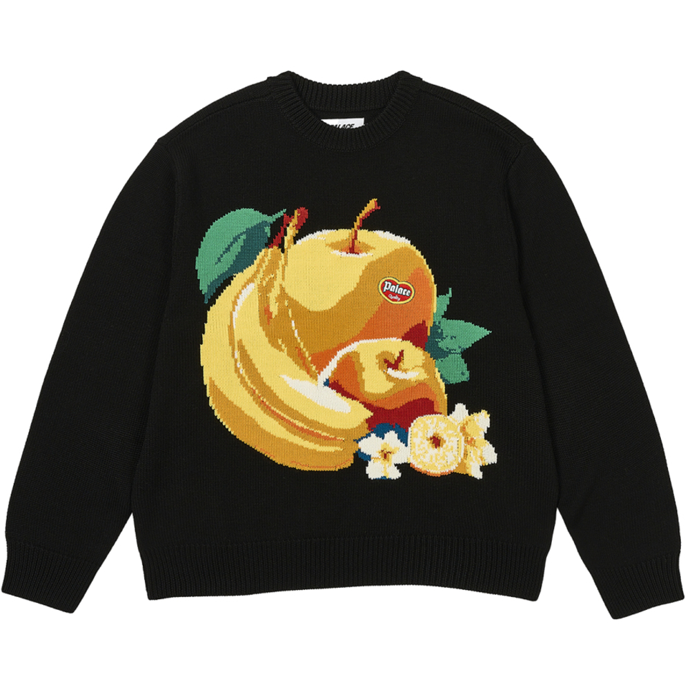 Fruit Life Knit Black - Spring 2024 - Palace Community