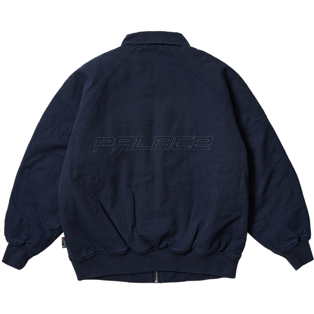 Thumbnail HEAVY CANVAS BOMBER JACKET NAVY one color