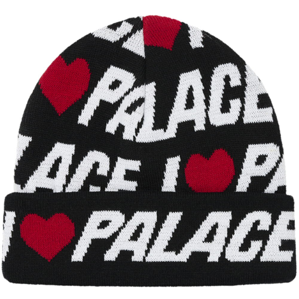 Thumbnail I LOVE PALACE BEANIE BLACK one color