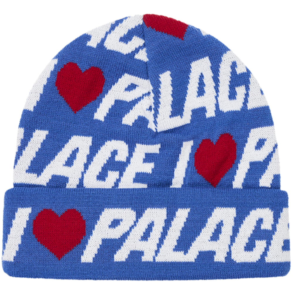 Thumbnail I LOVE PALACE BEANIE BLUE one color