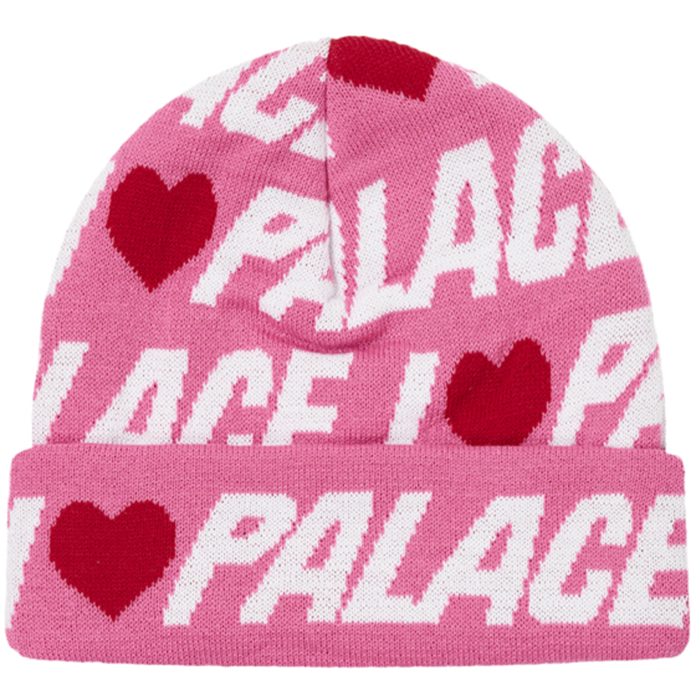 Thumbnail I LOVE PALACE BEANIE FRUITY PINK one color