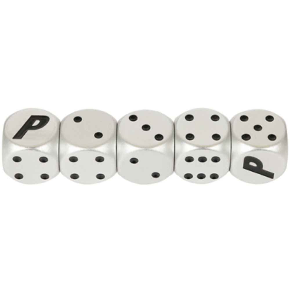 Thumbnail METAL DICE SILVER one color