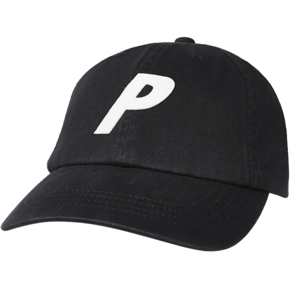 Thumbnail P 6-PANEL BLACK one color