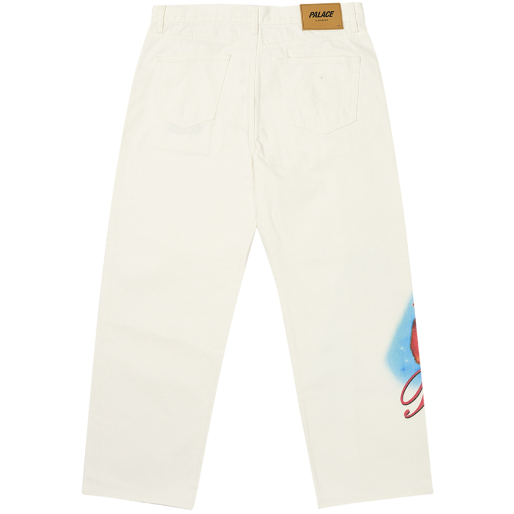 Thumbnail PHUMPER P90 BAGGY JEAN WHITE one color