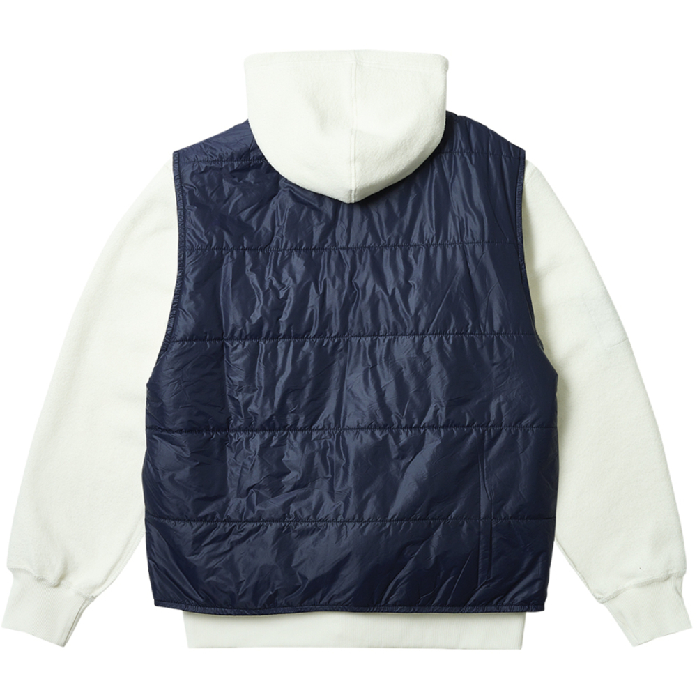 Thumbnail REVERSIBLE VEST HOOD SOFT WHITE one color