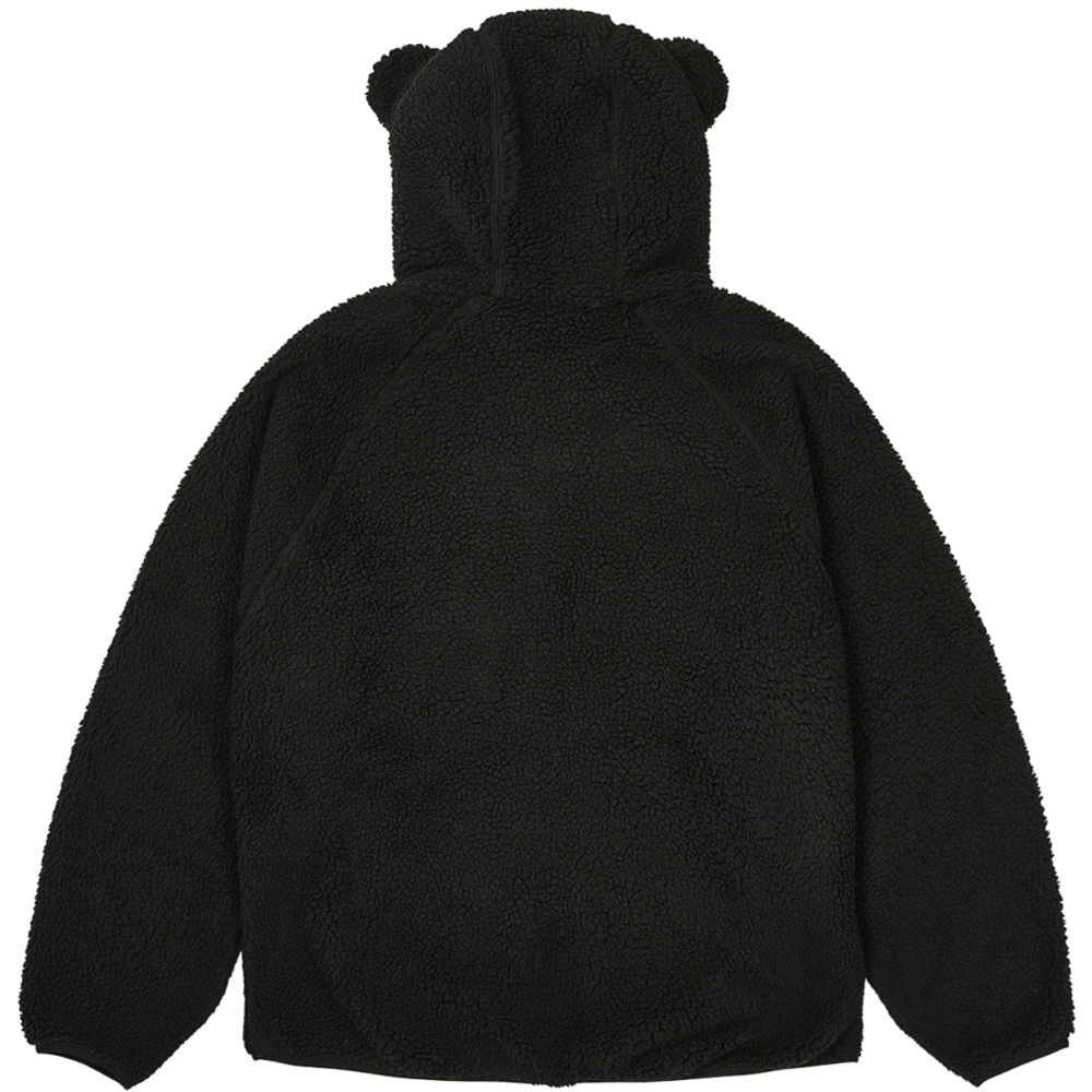 Thumbnail TEDDY FLEECE JACKET BLACK one color