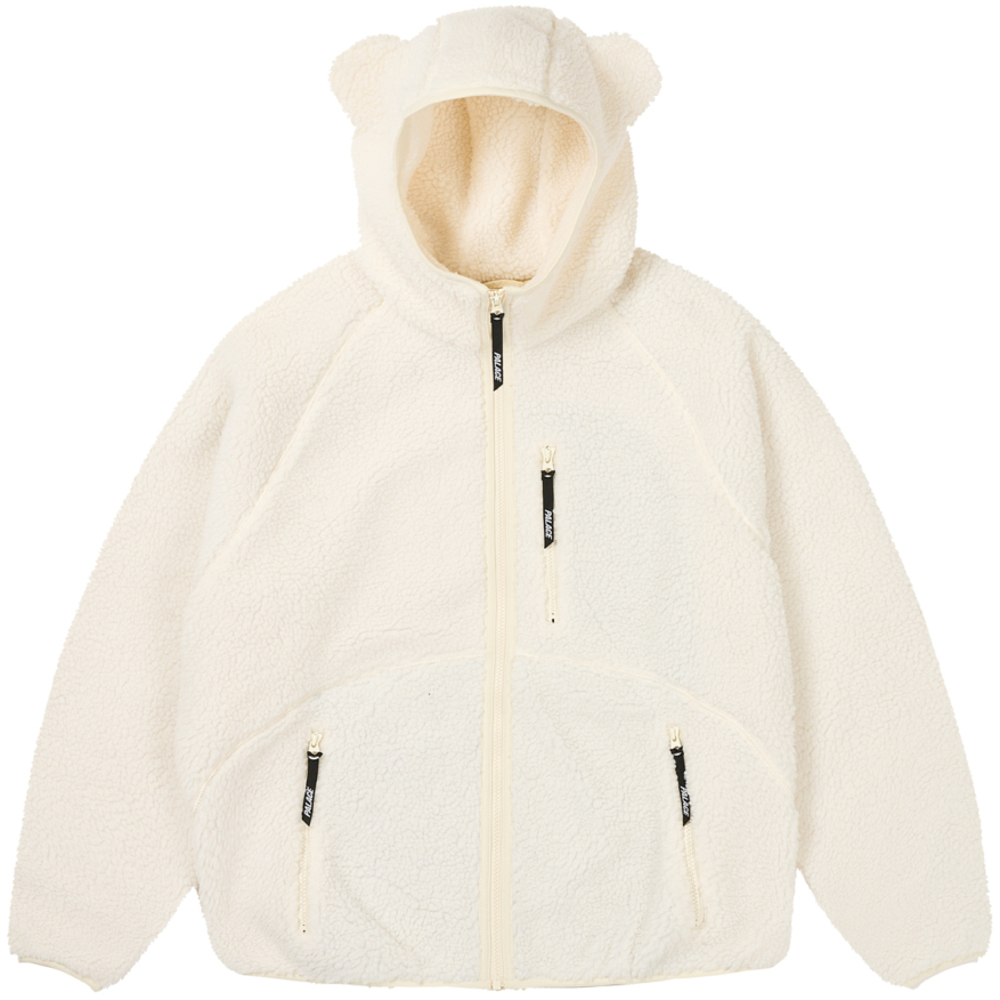 Thumbnail TEDDY FLEECE JACKET SOFT WHITE one color