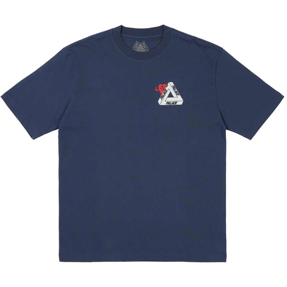 Thumbnail TRI-HEARTS T-SHIRT NAVY one color