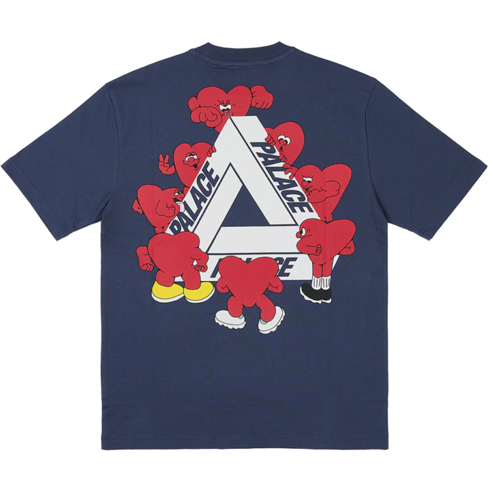 Thumbnail TRI-HEARTS T-SHIRT NAVY one color