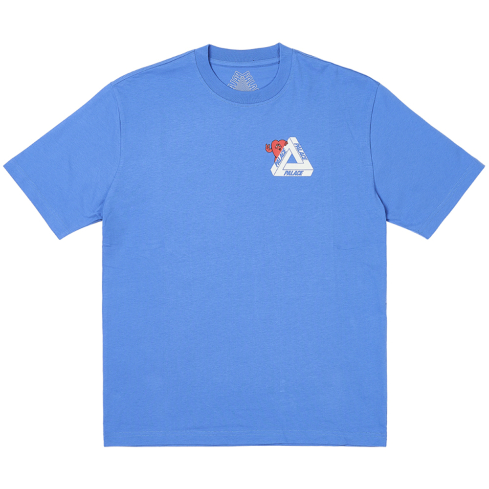 Thumbnail TRI-HEARTS T-SHIRT PALATIAL BLUE one color