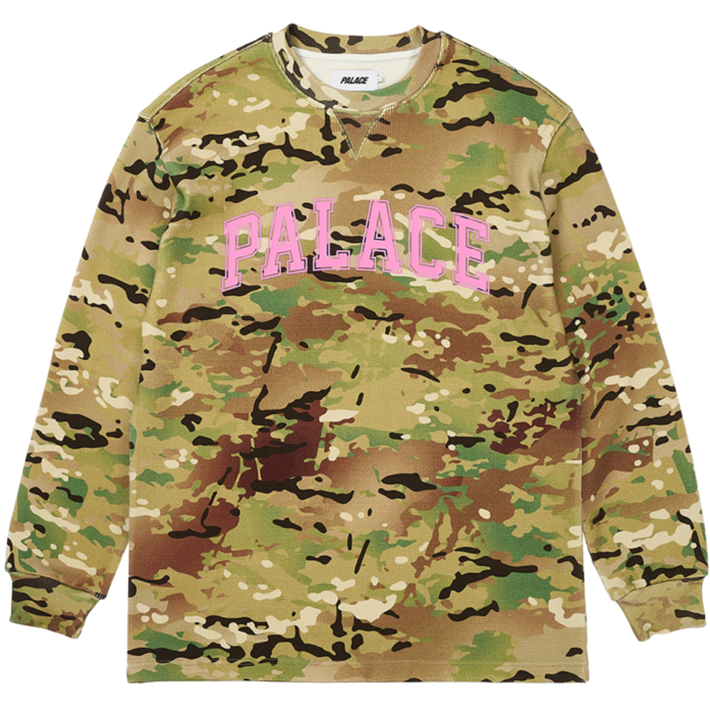 Thumbnail WAFFLE LONGSLEEVE CAMO one color