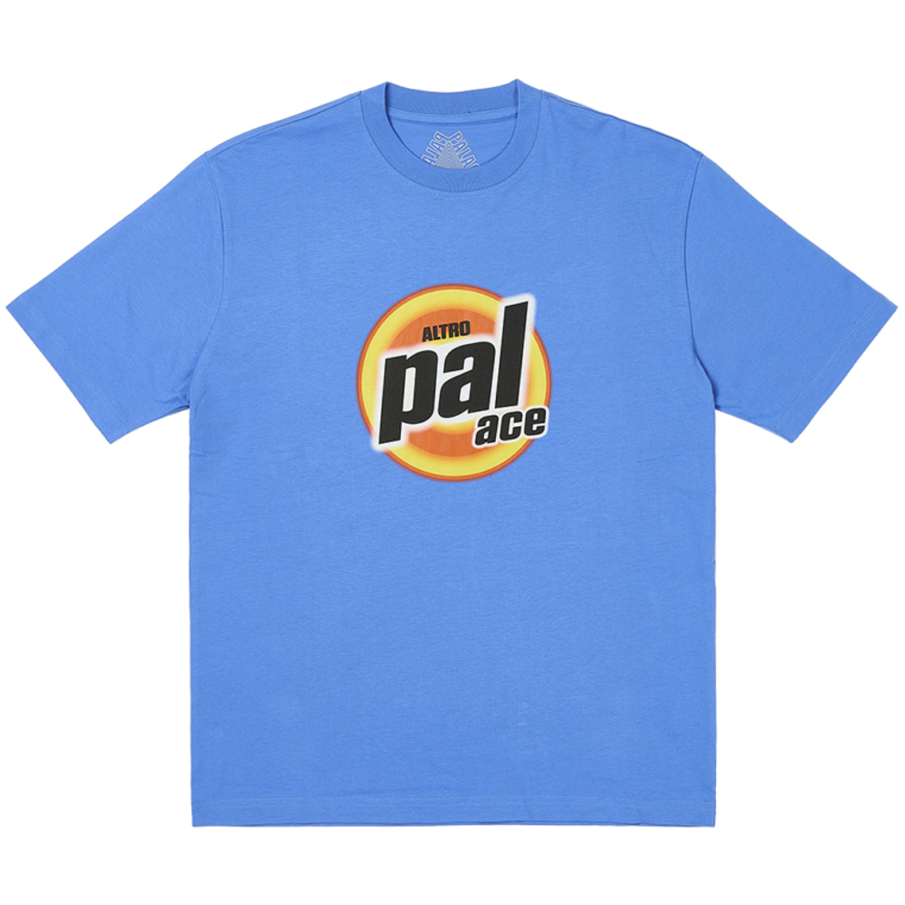 Thumbnail WASHED T-SHIRT PALATIAL BLUE one color